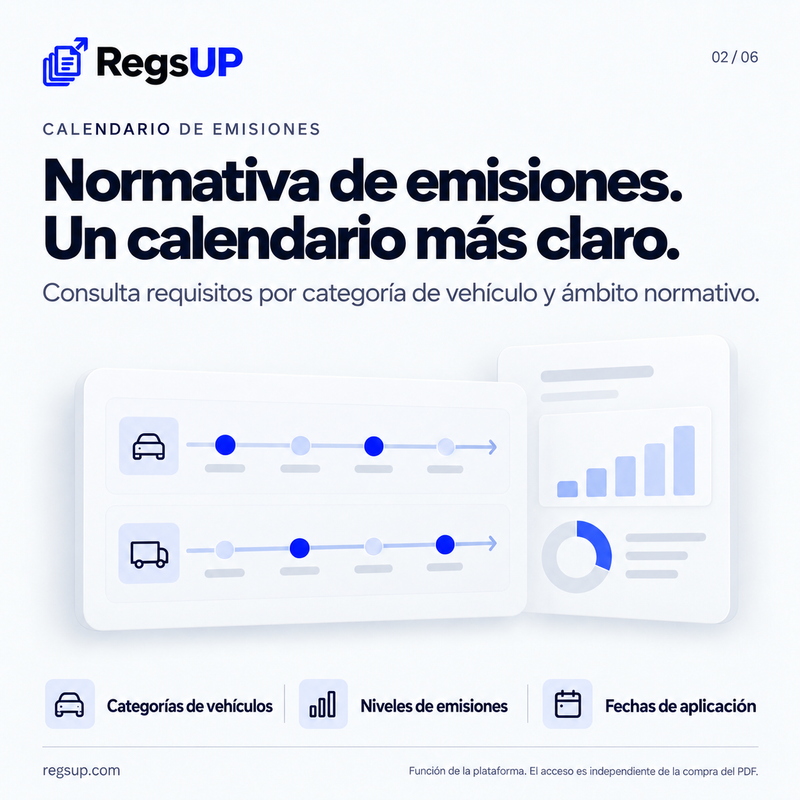 Calendario de emisiones